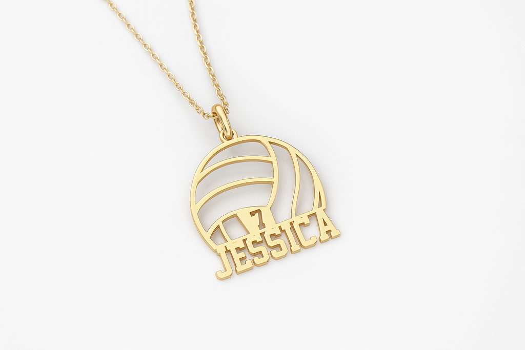 Volleyball Necklace - Custom