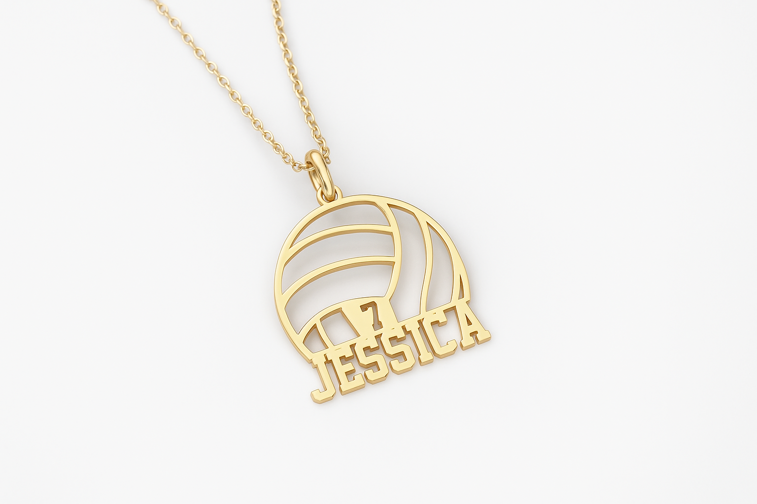 Volleyball Necklace - Custom