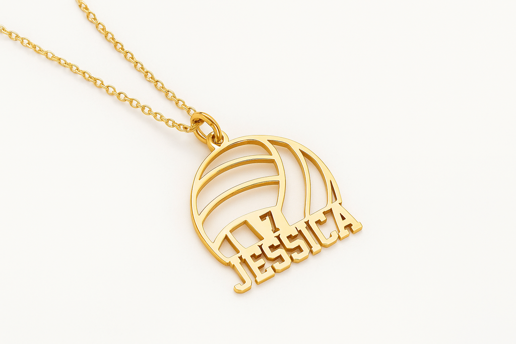 Volleyball Necklace - Custom