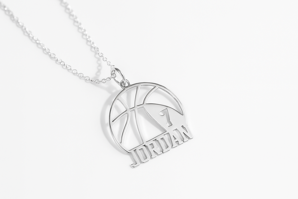 Custom Basketball Necklace