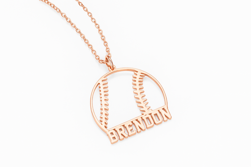 Custom Baseball Necklace