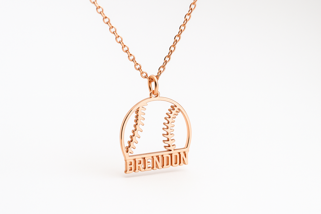 Custom Baseball Necklace
