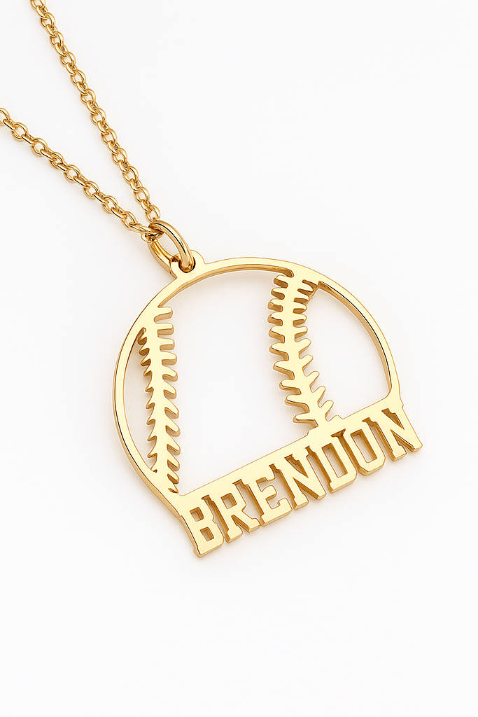Custom Baseball Necklace