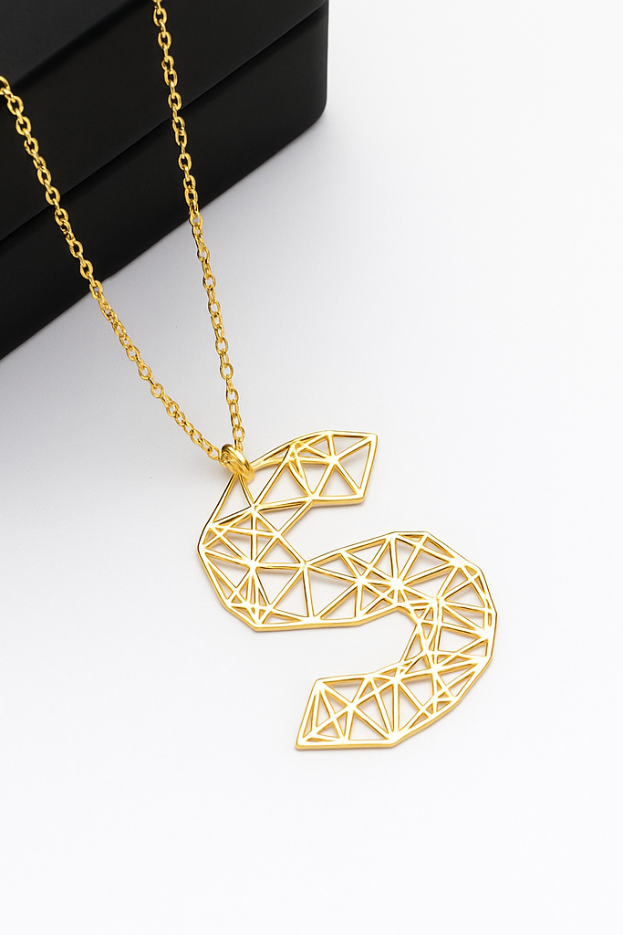 Geometric Letter - Custom