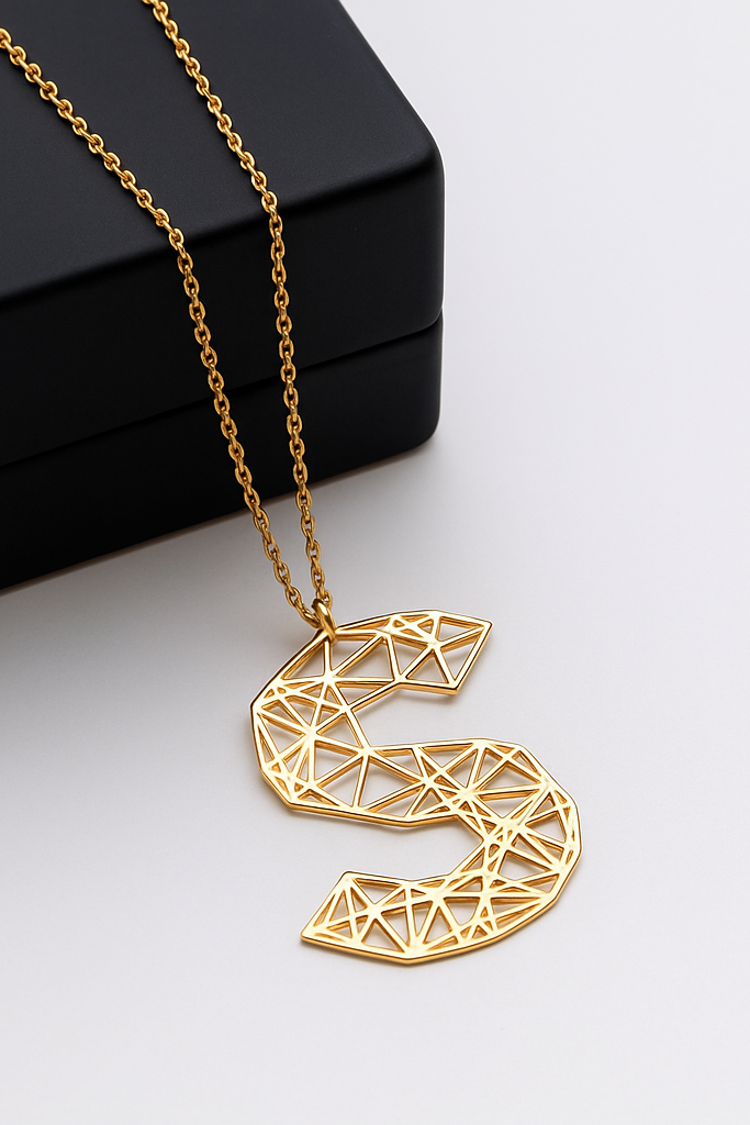 Geometric Letter - Custom