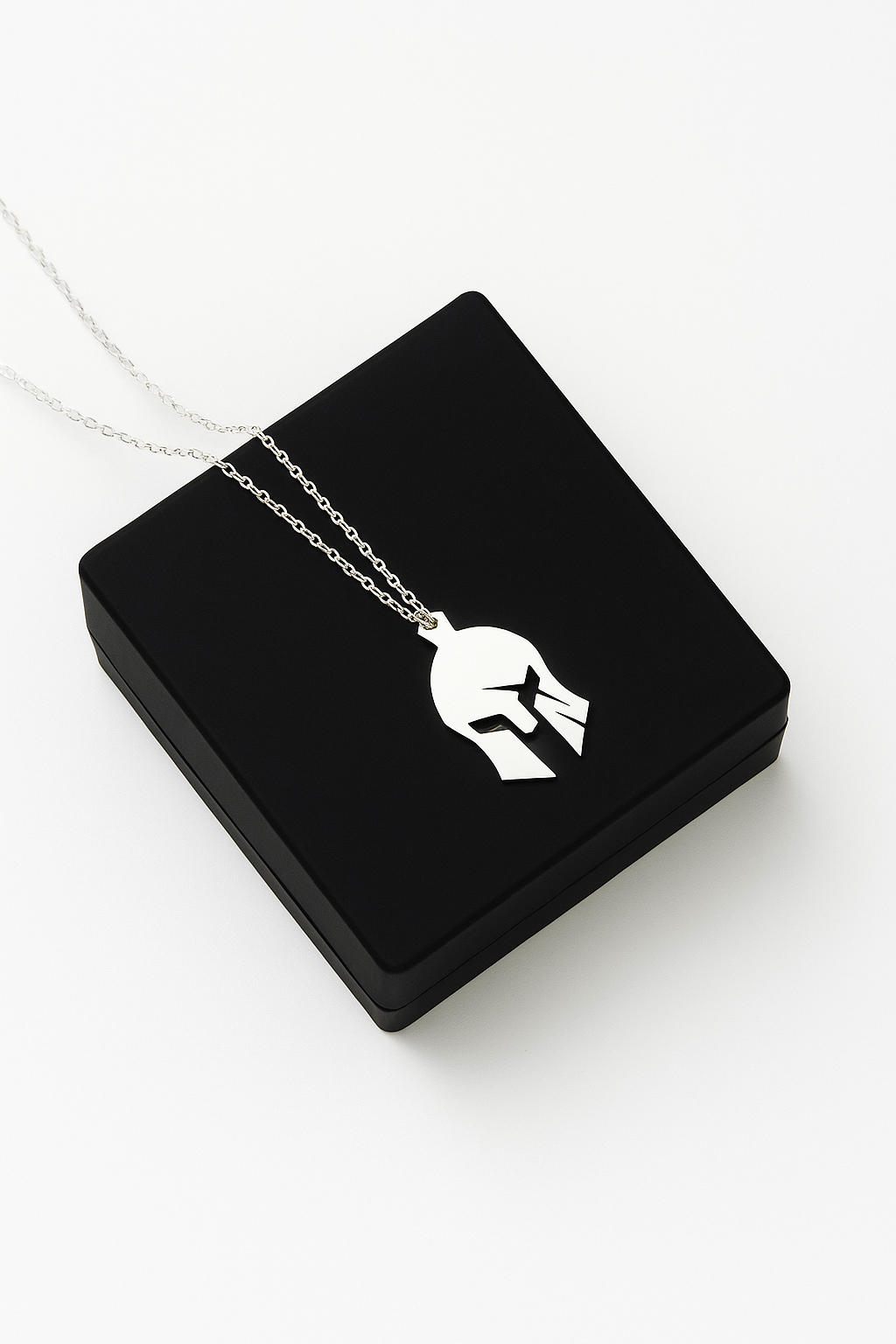 Spartan Helmet Necklace