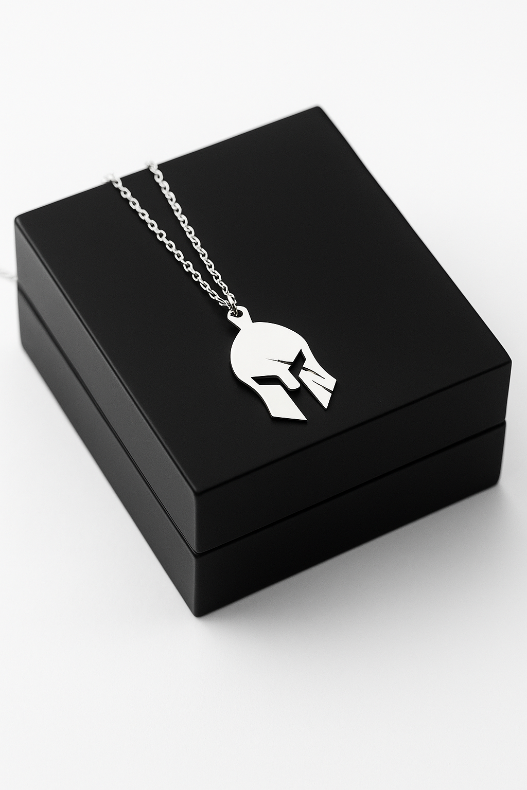 Spartan Helmet Necklace