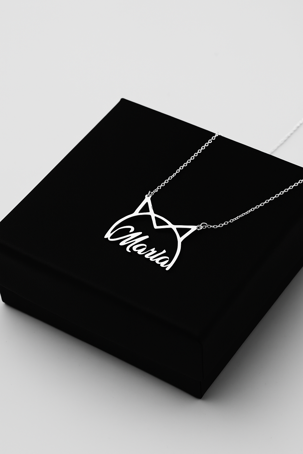 A Playful Cat Necklace - Custom