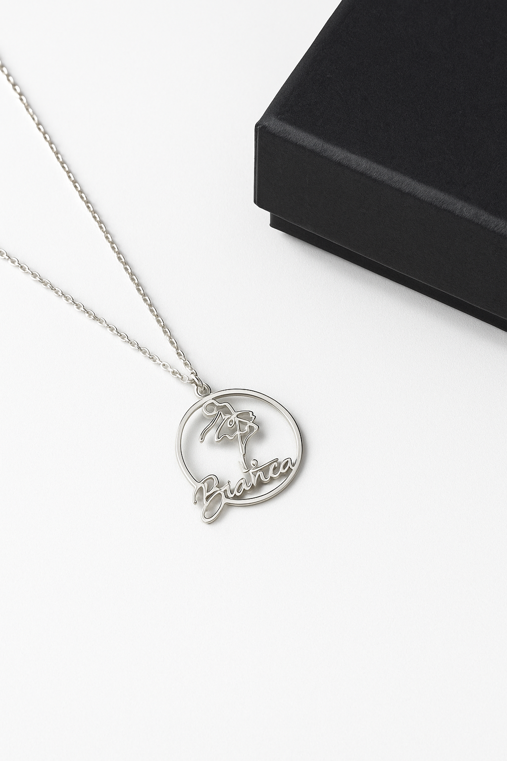 Ballerina Name Pendant - Custom