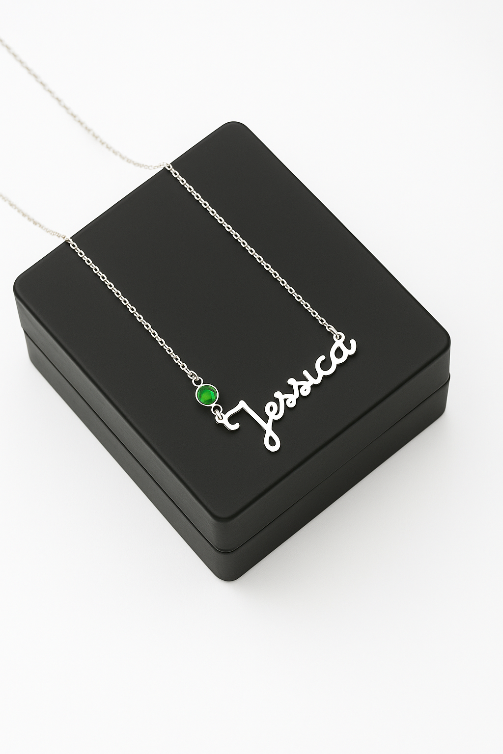 Name with Emerald - Custom