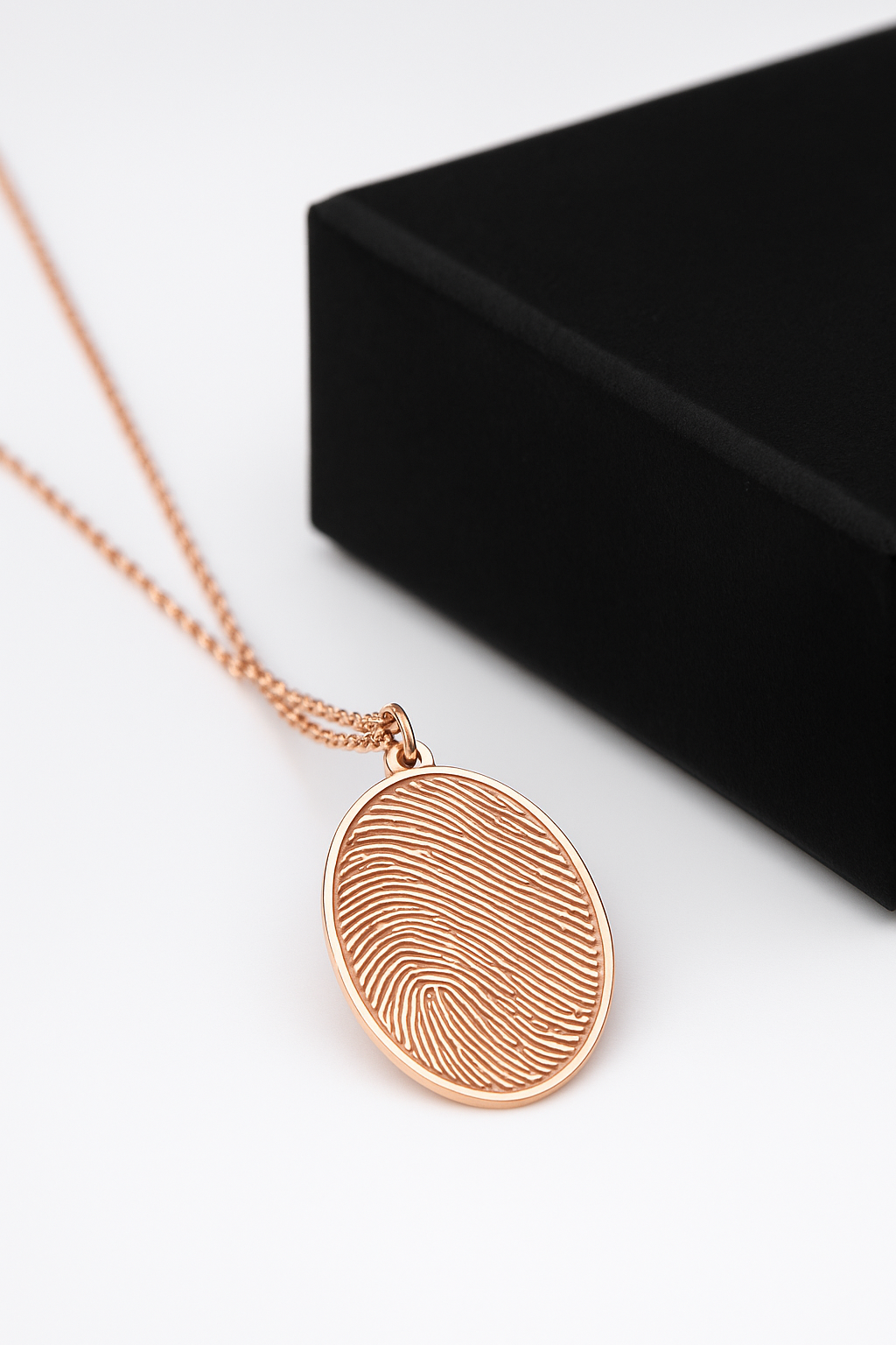 Custom Fingerprint Keepsake Necklace