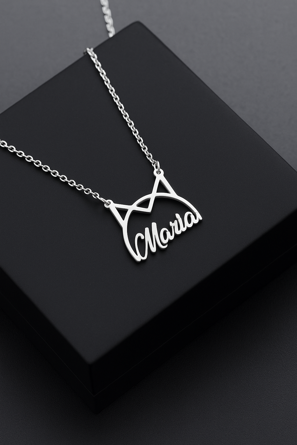 A Playful Cat Necklace - Custom