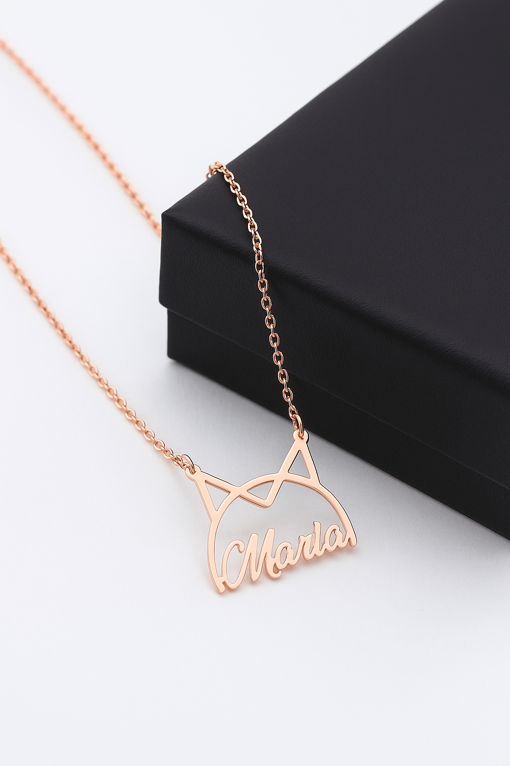 A Playful Cat Necklace - Custom