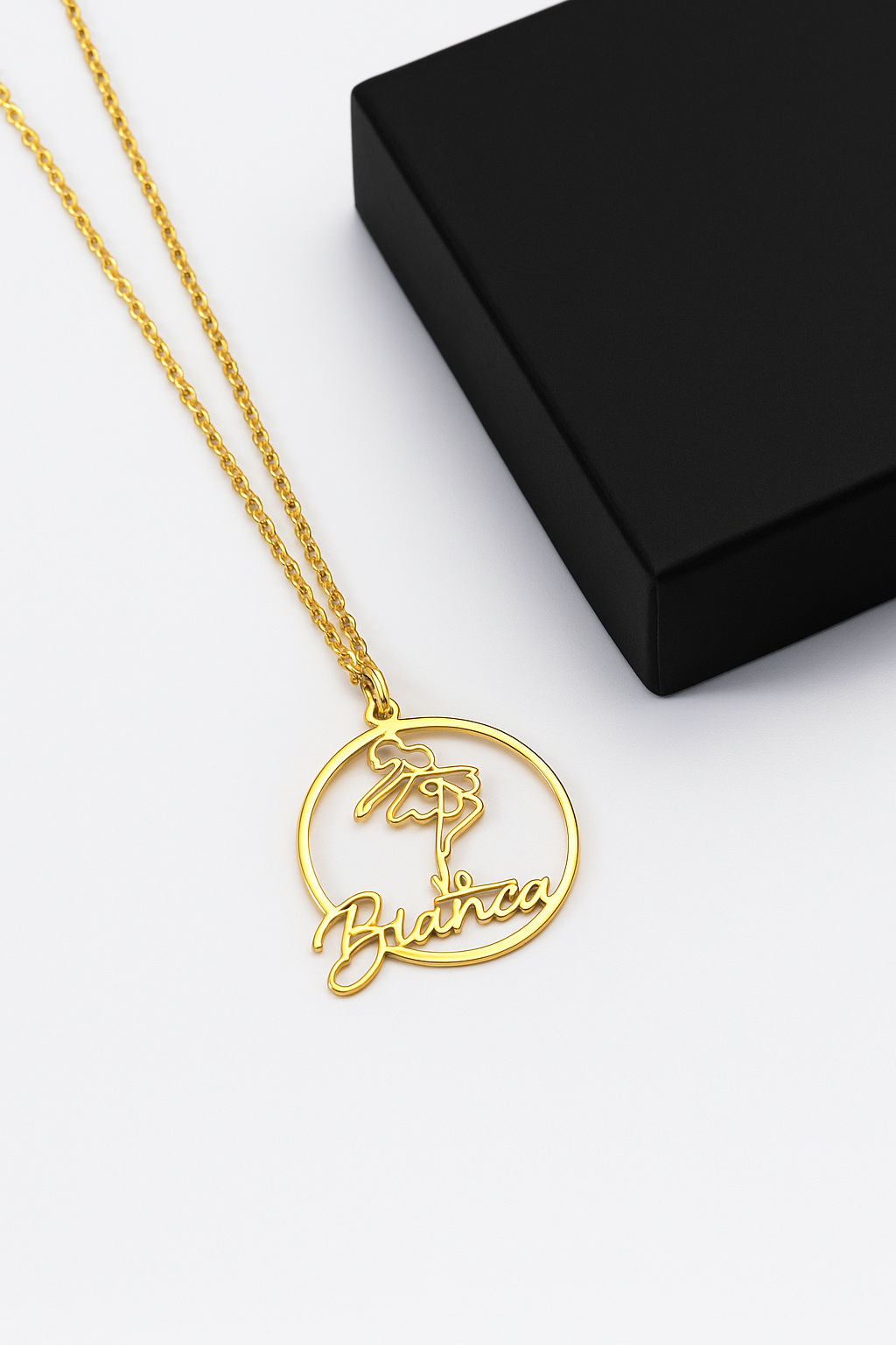 Ballerina Name Pendant - Custom