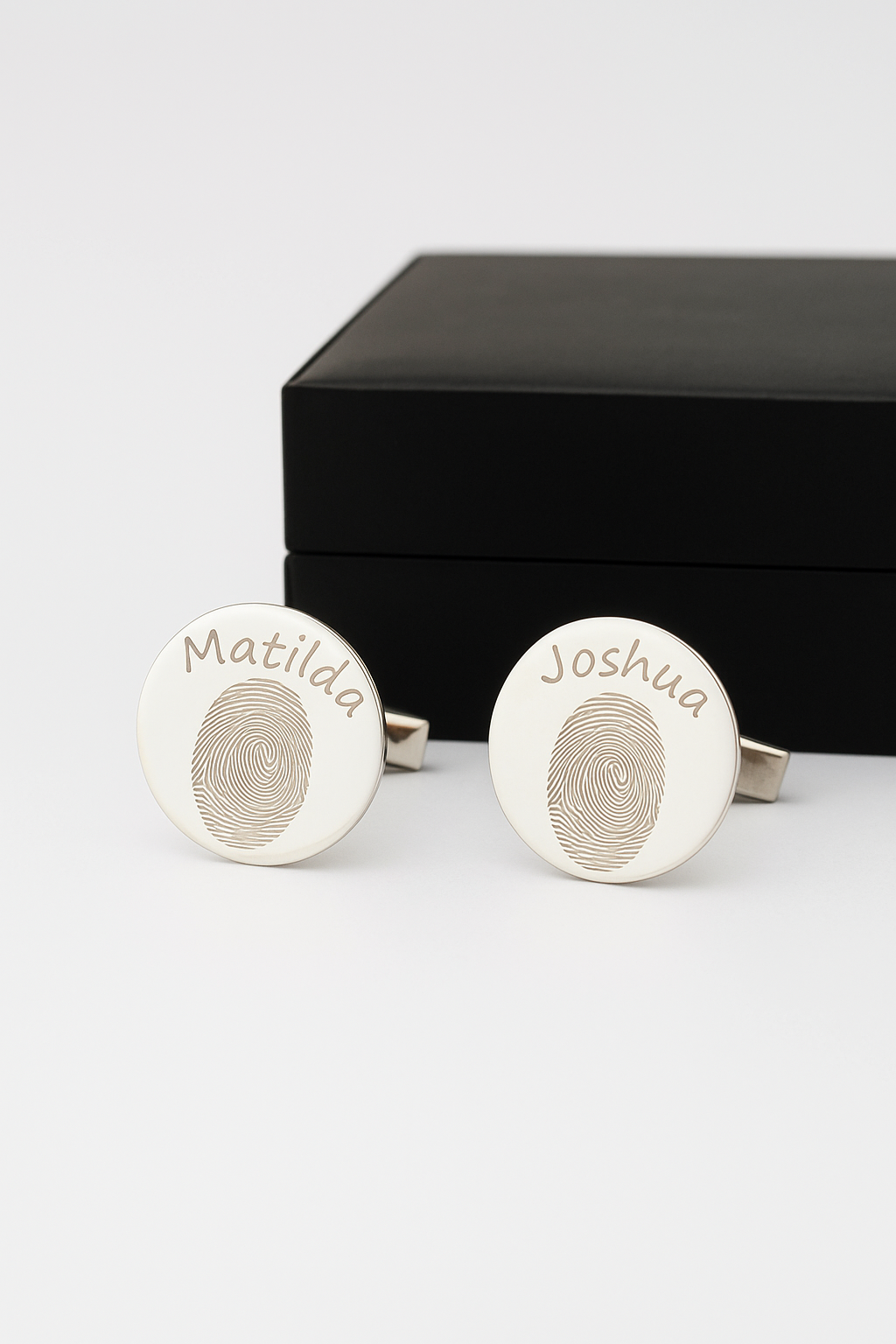 Custom Fingerprint Cufflinks
