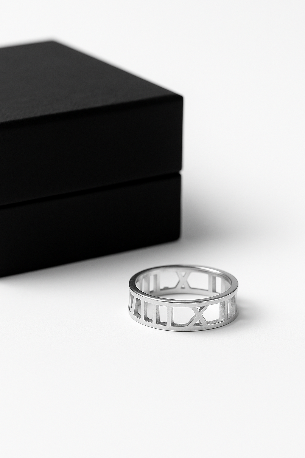 Roman Numerals Date Ring